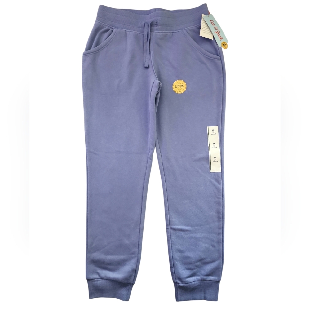 Cat & Jack Girls Purple Joggers - Medium (8) - NWT